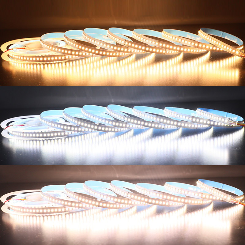 2835 2-In-1 CCT LED Bright Tunable White Lighting Strip 180 Per Meter